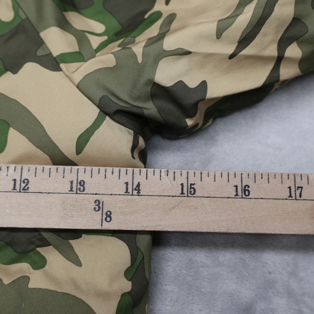 North Face Jacket Kids 4T Camo Reversible Puffer Full Zip Coat Winter Light Pack
